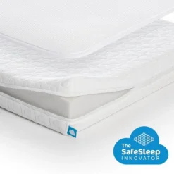AeroSleep Ledikant Matras 2 in 1 Sleep Safe Essential 3D 60 x 120 cm