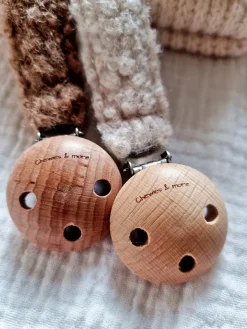 Animal Clip Teddy Off Beige