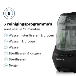 Baby Brezza Bottle Washer Pro All Black