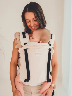 Babylonia Draagzak Tricot-Click Almond Melange One Size