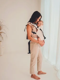 Babylonia Draagzak Tricot-Click Almond Melange One Size