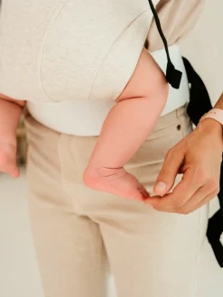 Babylonia Draagzak Tricot-Click Almond Melange One Size