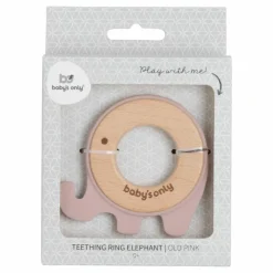 Baby's Only Bijtring Olifant Oud Roze