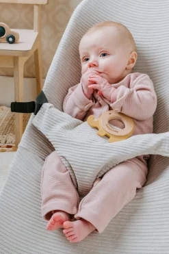 Baby's Only Bijtring Olifant Okergeel