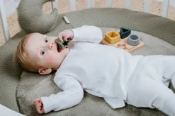 Baby's Only Boxkleed Rond Sky Urban Green 90 cm