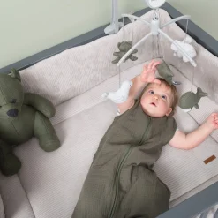 Baby's Only Boxkleed Sense Kiezelgrijs - 75x95