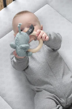 Baby's Only Houten Rammelaar Olifant Stonegreen