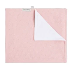 Baby's Only Ledikant Deken Chenille Reef Misty Pink 100 x 135 cm