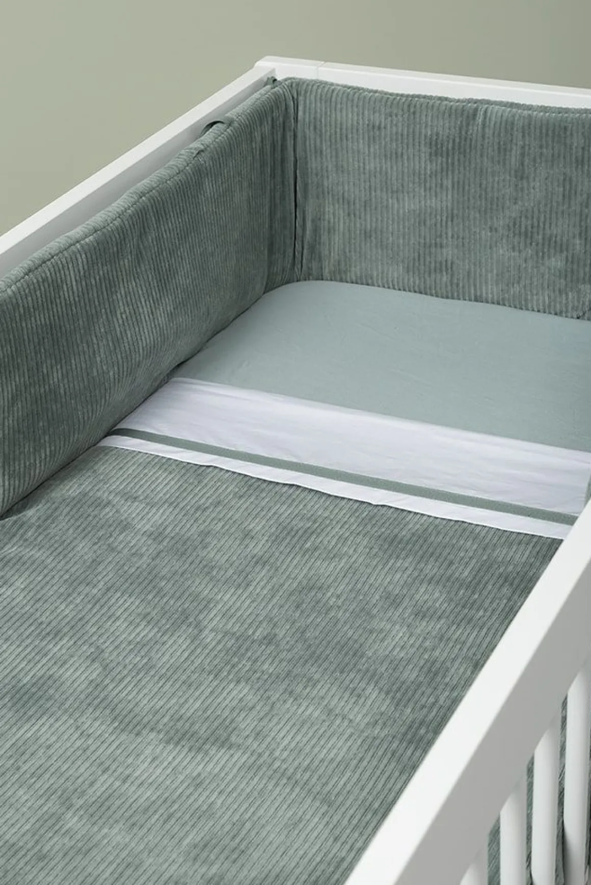 Baby's Only Ledikantdeken Teddy Sense Zeegroen 100 x 135 cm