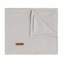 Baby's Only Ledikantdeken Sense Kiezelgrijs 100x135 cm