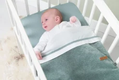 Baby's Only Ledikantdeken Sense Zeegroen 100x135 cm