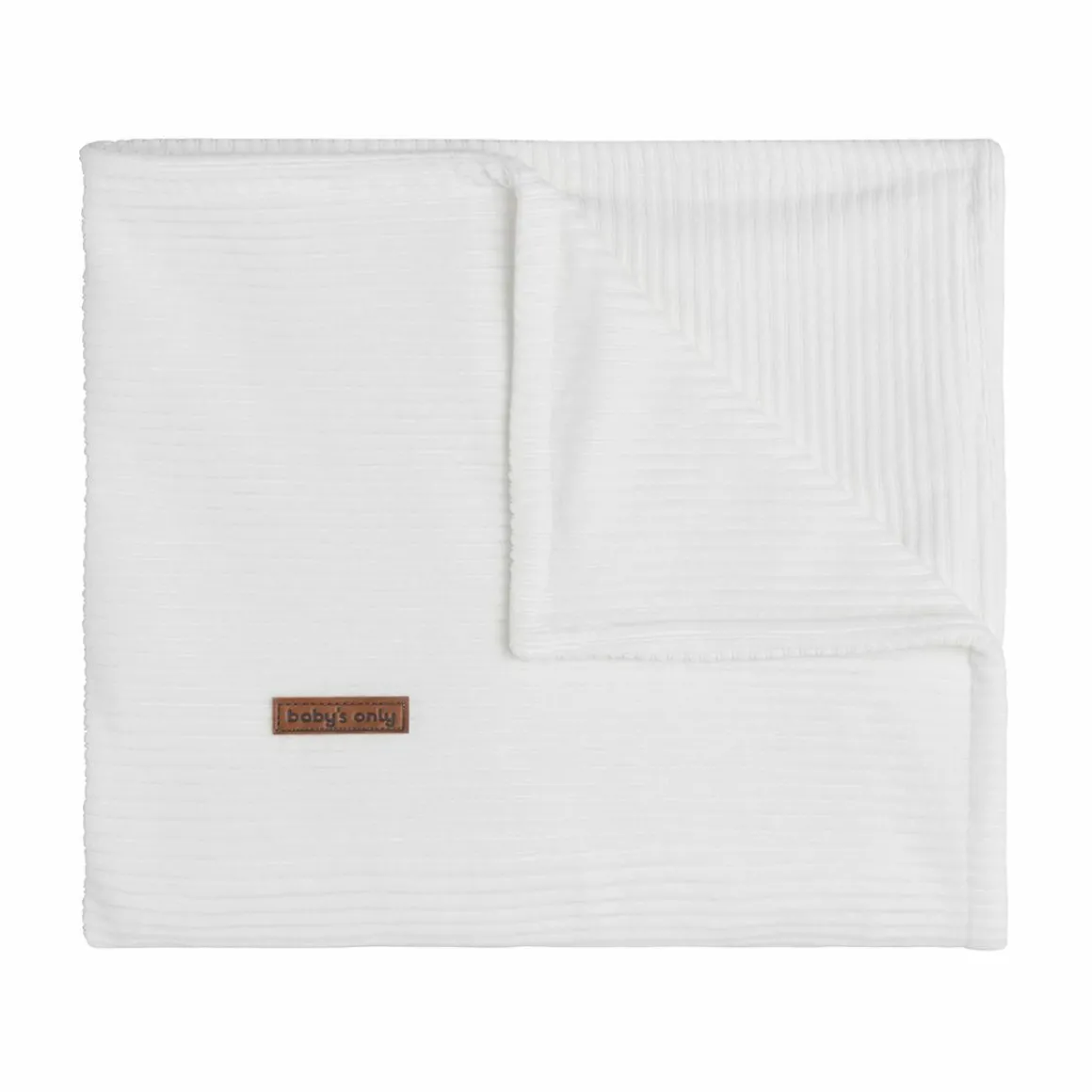 Baby's Only Ledikantdeken Sense Wit 100x135 cm