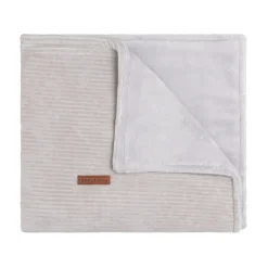 Baby's Only Ledikantdeken Teddy Sense Kiezelgrijs