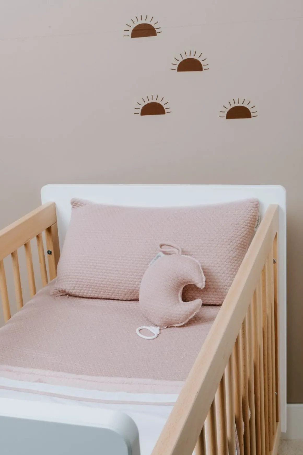 Baby's Only Muziekdoosje Maan Sky Oud Roze