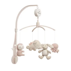 Baby's Only Muziekmobiel Animals Oud Roze/Warm Linen