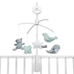 Baby's Only Muziekmobiel Stonegreen/Mint/Wit