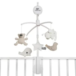 Baby's Only Muziekmobiel Zand/Wolwit/Wit