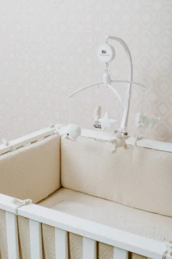Baby's Only Muziekmobiel Zand/Wolwit/Wit