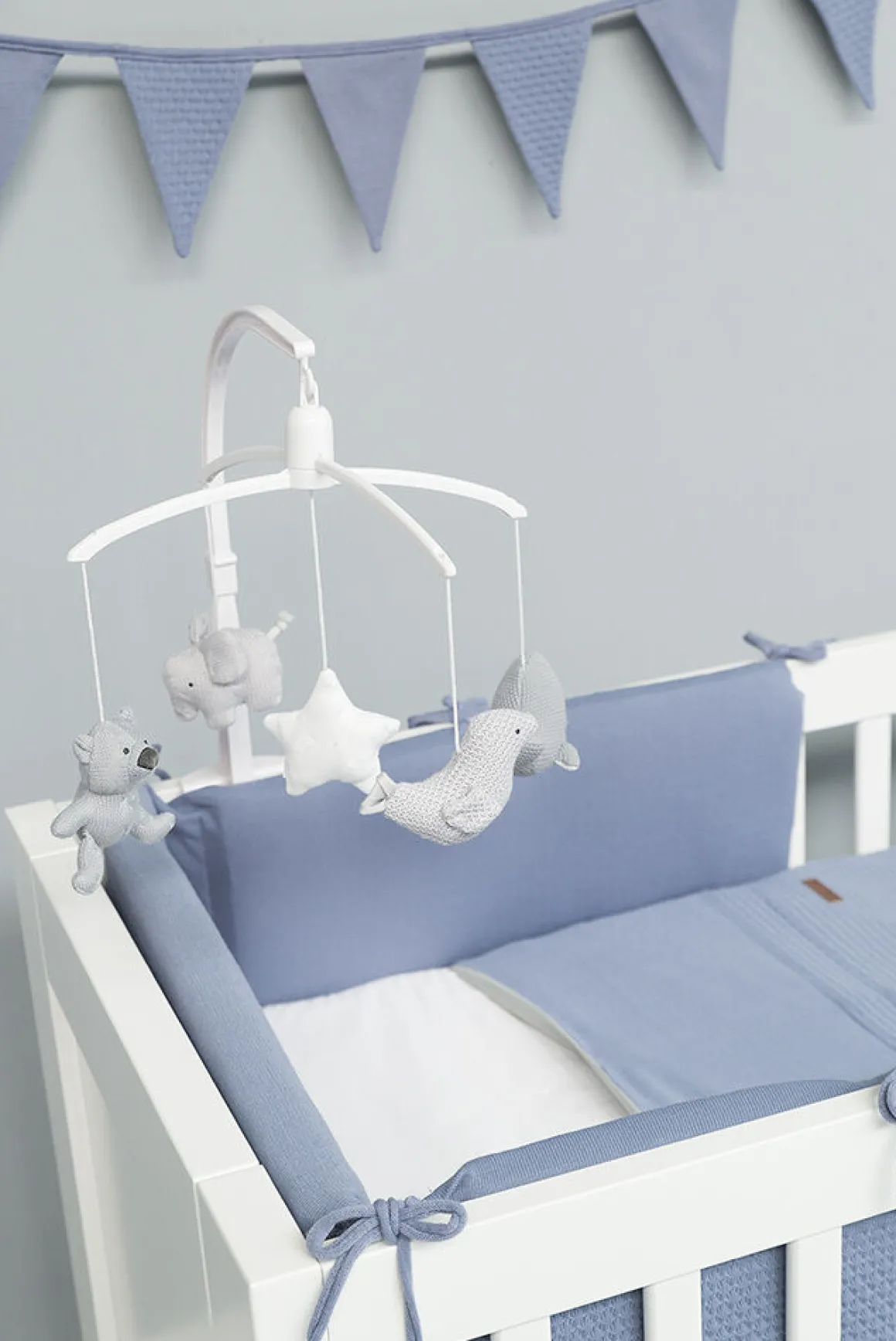 Baby's Only Muziekmobiel Zilvergrijs