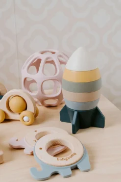 Baby's Only Siliconen Speelbal Oud Roze