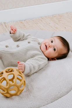 Baby's Only Siliconen Speelbal Okergeel