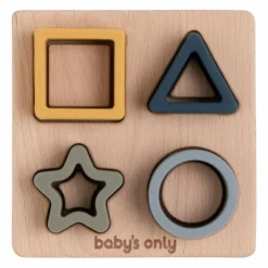 Baby's Only Siliconen Vormenpuzzel Earth 5-Delig