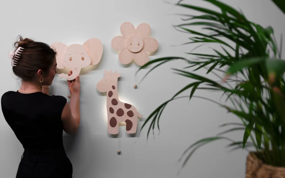 Baby's Only Wandlamp Giraf Wonder