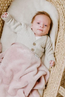 Baby's Only Wiegdeken Cozy Oud Roze 70 x 95 cm