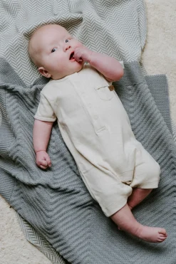 Baby's Only Wiegdeken Grace Nordic Blue 70 x 95 cm