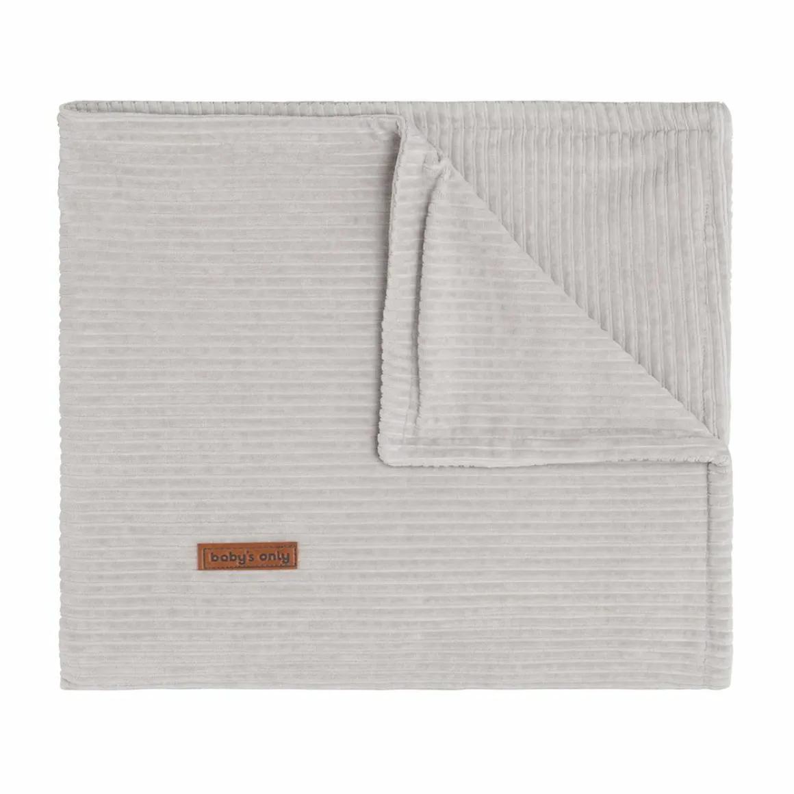 Baby's Only Wiegdeken Sense Kiezelgrijs 70x95 cm