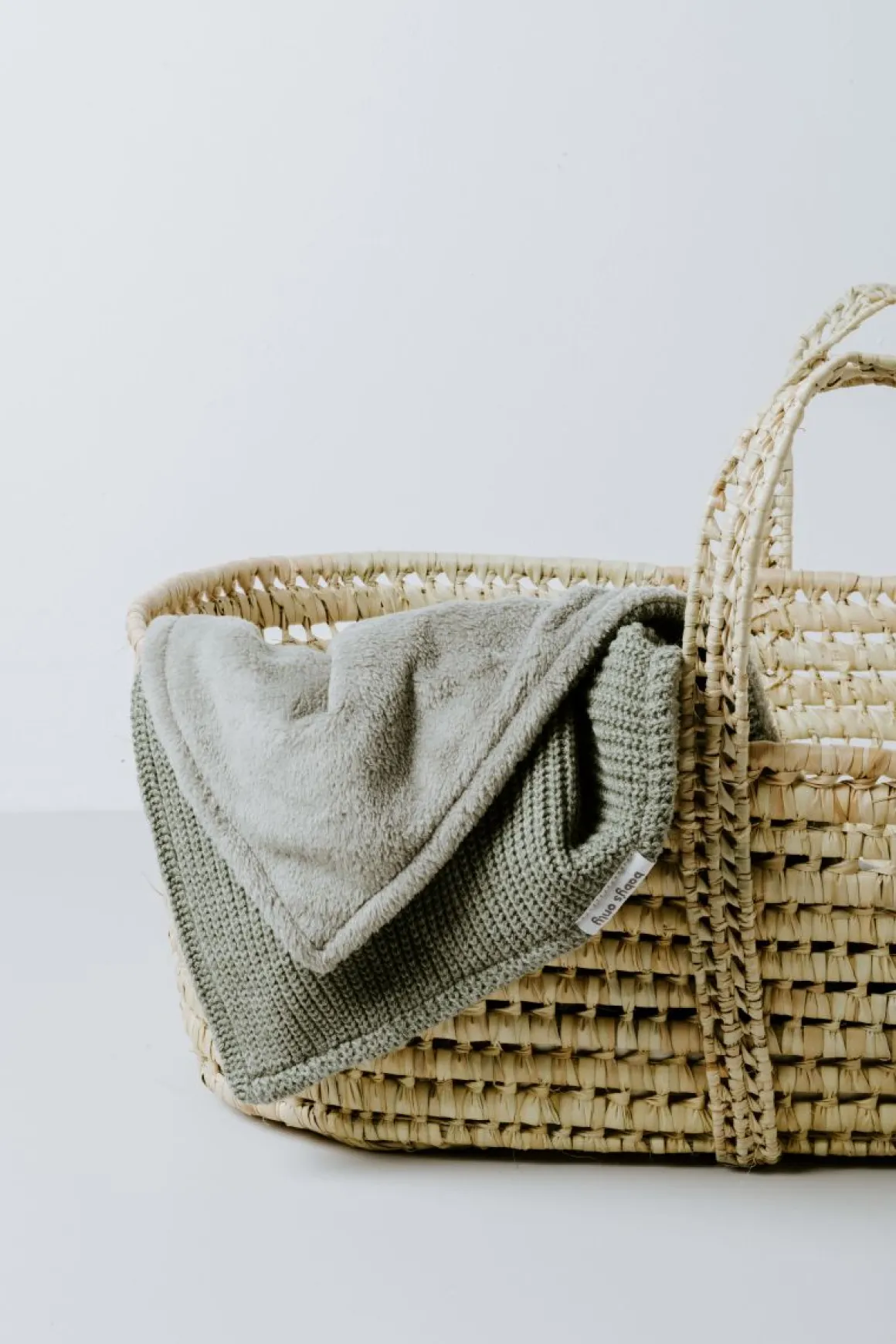 Baby's Only Wiegdeken Teddy Hope Urban Green 70 x 95 cm