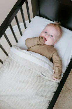 Baby's Only Wiegdeken Teddy Sky Warm Linen 70 x 95 cm