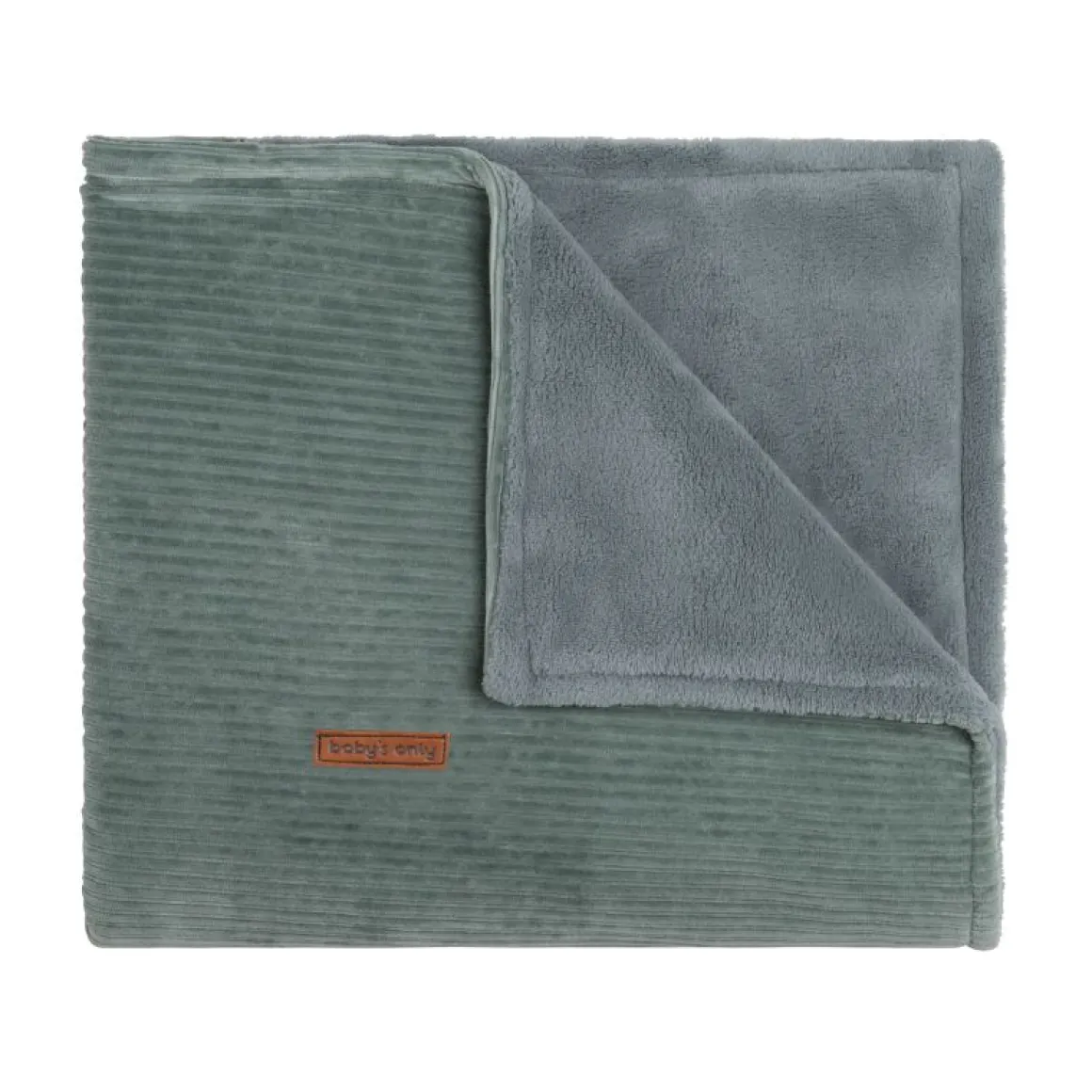 Baby's Only Wiegdeken Teddy Sense Zeegroen 70 x 95 cm