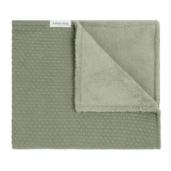 Baby's Only Wiegdeken Teddy Sky Urban Green 70 x 95 cm
