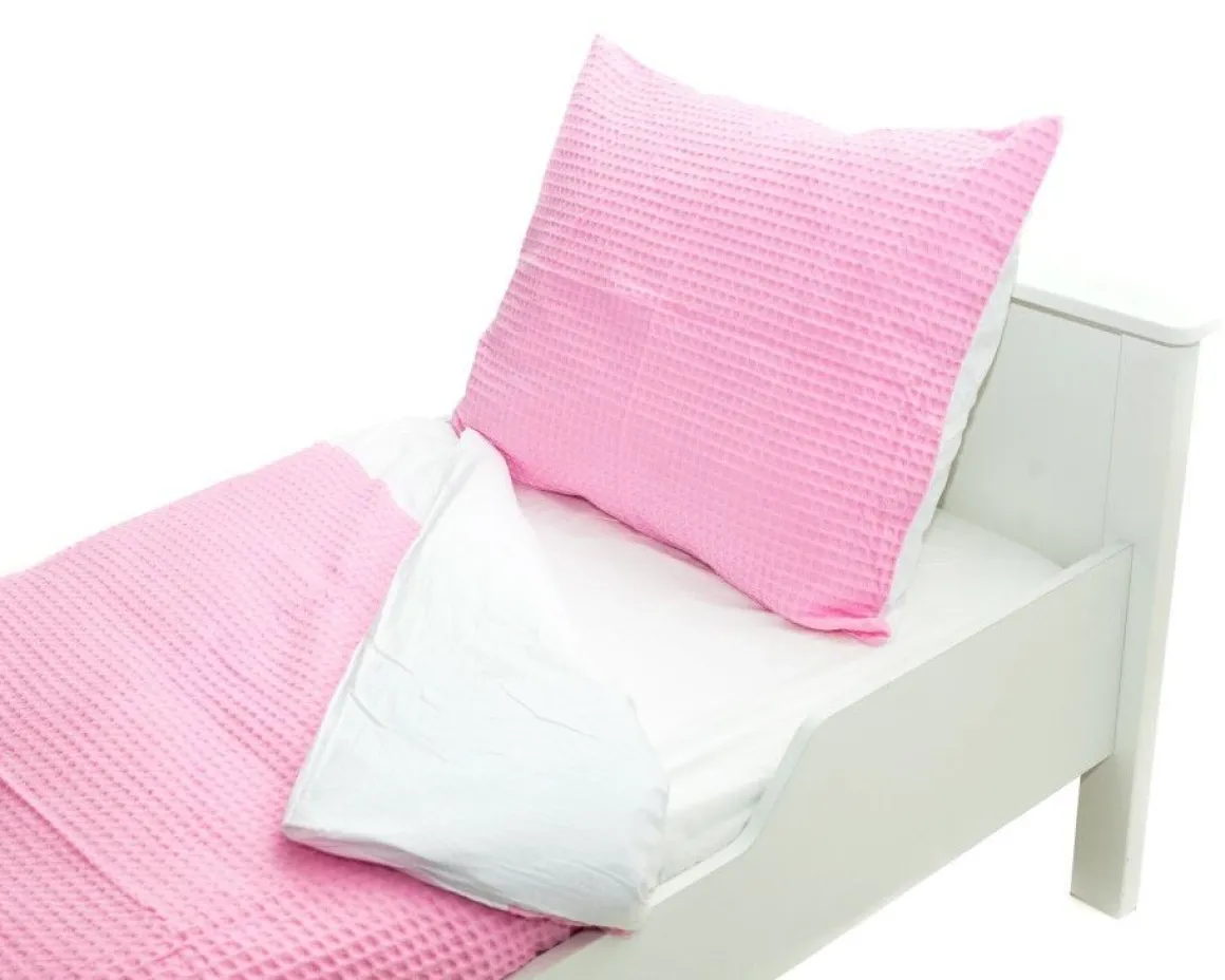 Babywellness Dekbedovertrek Tiener Honey Pink 140 x 200 cm