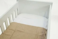 Babywellness Dekbedovertrek Ledikant Honey Creme 100 x 135 cm