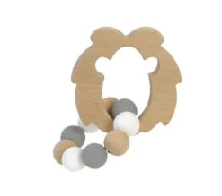 BamBam Wooden Teether Lion