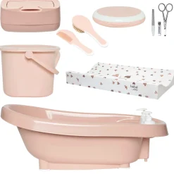 Bébé-Jou Thermobadset de luxe Fabulous Pale Pink