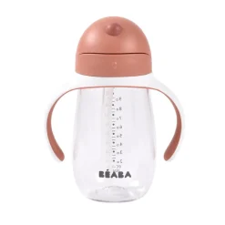 Beaba Drinkbeker Met Rietje 300ml - Terracotta
