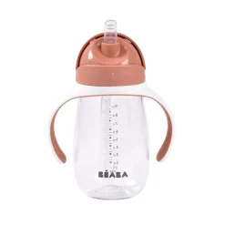 Beaba Drinkbeker Met Rietje 300ml - Terracotta