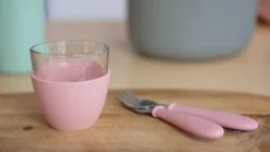 Beaba Glazen Maaltijdkoffertje - Eucalyptus