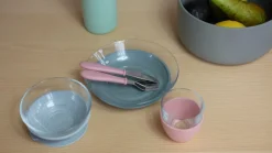 Beaba Glazen Maaltijdkoffertje - Eucalyptus