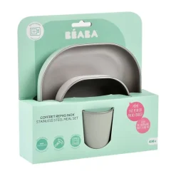 Beaba Maaltijdset RVS Sage Green