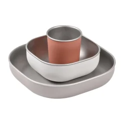 Beaba Maaltijdset RVS Terracotta