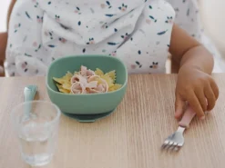 Beaba Siliconen Kom met Zuignap - Groen