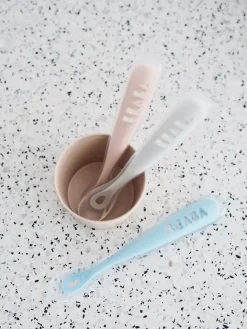 Beaba Siliconenlepel 1ste Leeftijd - Mistgrijs