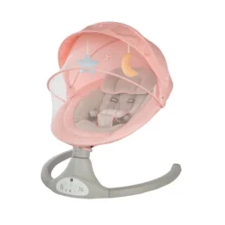 Bebies First Baby Swing Roze