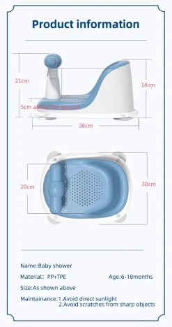 Bebies First Badzitje Roze