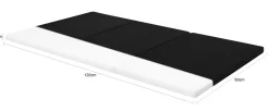 Bebies First Campingbed Matras Opvouwbaar 60 x 120 x 3 cm
