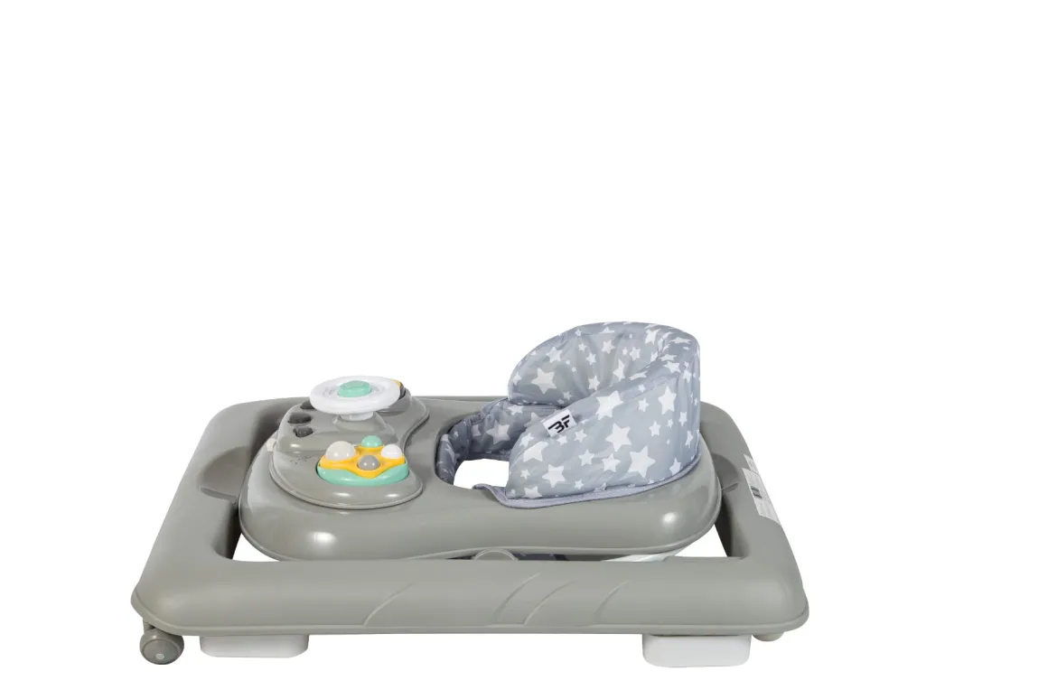 Bebies First Loopstoel Grijs